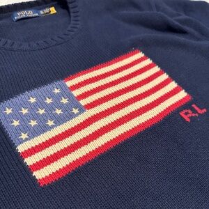 Ralph Lauren Flag Knit Sweater (2021)